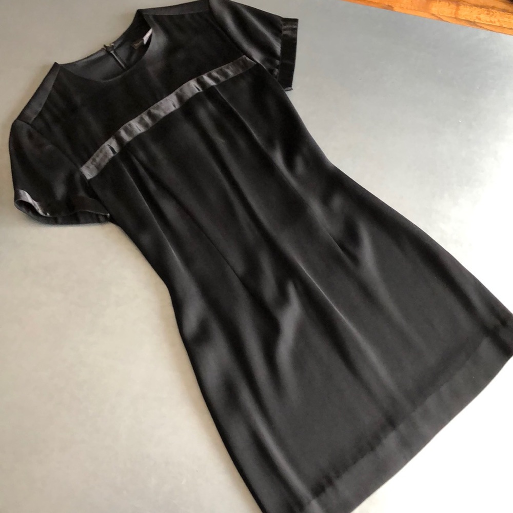 Black Mini Banana Dress